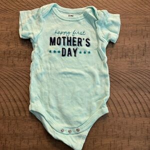 Happy First Mother's Day Baby Onesie